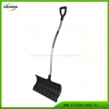 Ergonomic Snow Shovel Pusher with D shape grip